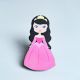 Handmade Acacia Wood Princess Handle Set